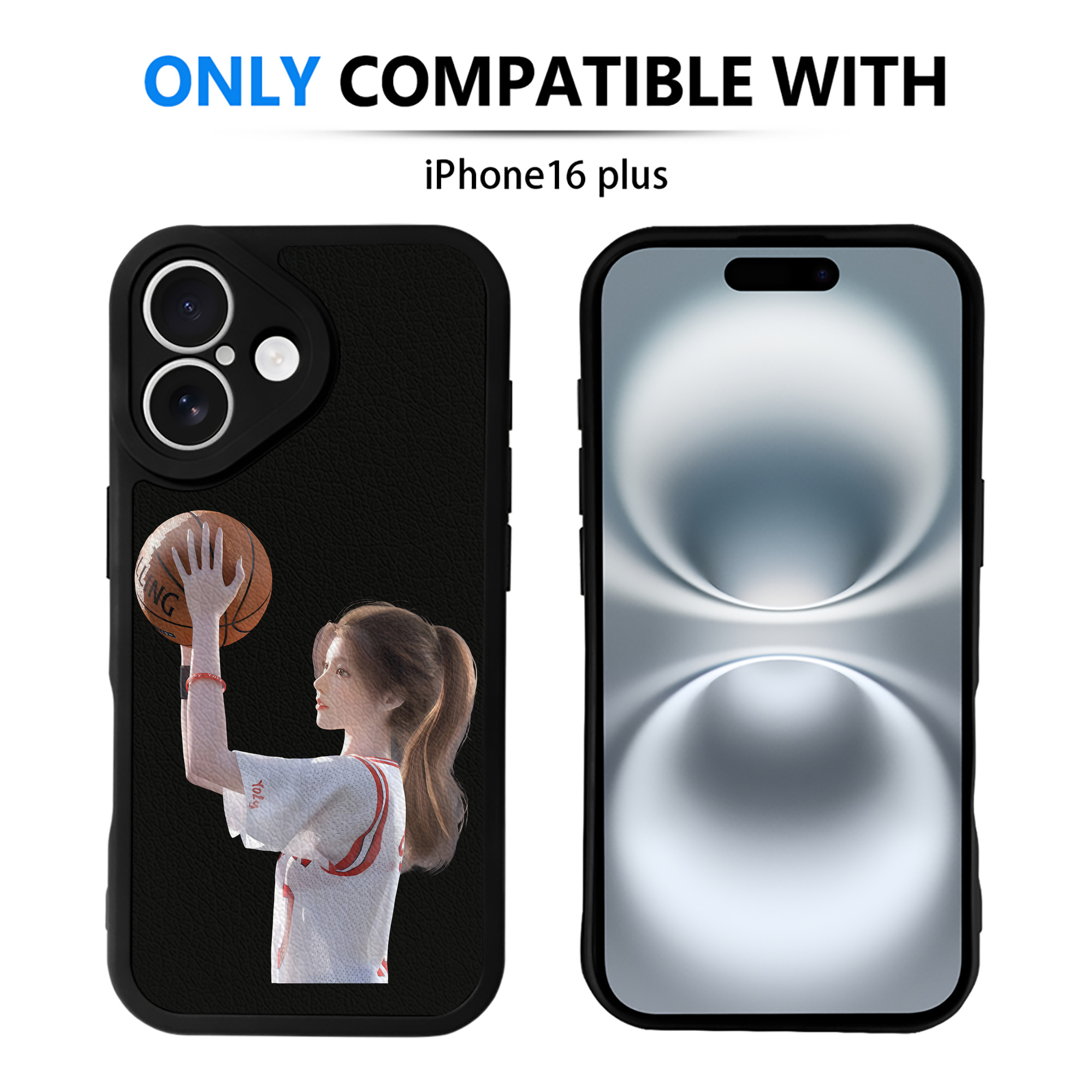 （画像用） SLAM DUNK／スラムダンク 【iPhone 16シリーズ対応】シリコンスマホケース（レザー調） 材質：シリコン